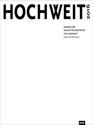 cover image of HOCHWEIT 16 Das Modell